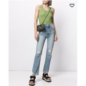 MOTHER High Waisted Rider Skimp in The Confession